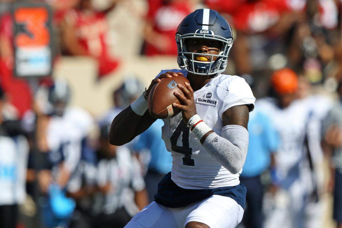 A four-year starter at quarterback for Georgia Southern, Shai Werts is using the “free year” of eligibility the NCAA granted all eligible athletes in the 2020-21 school year to play wide receiver this fall for Louisville.