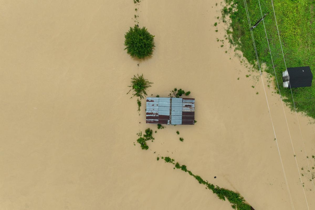 Parts of Eastern Kentucky experienced flash floods early July 28, 2022, following overnight rainfall.