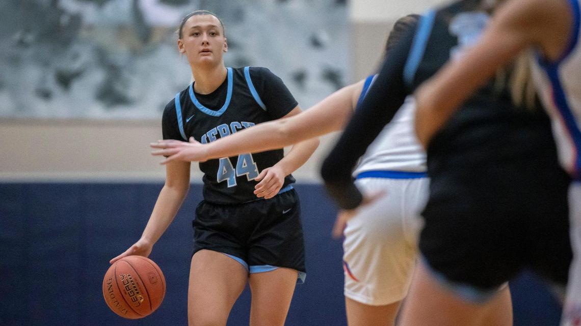 Leah Macy of Mercy Academy in Louisville is the No. 11 prospect in the class of 2025 and holds more than 25 Division I scholarship offers.