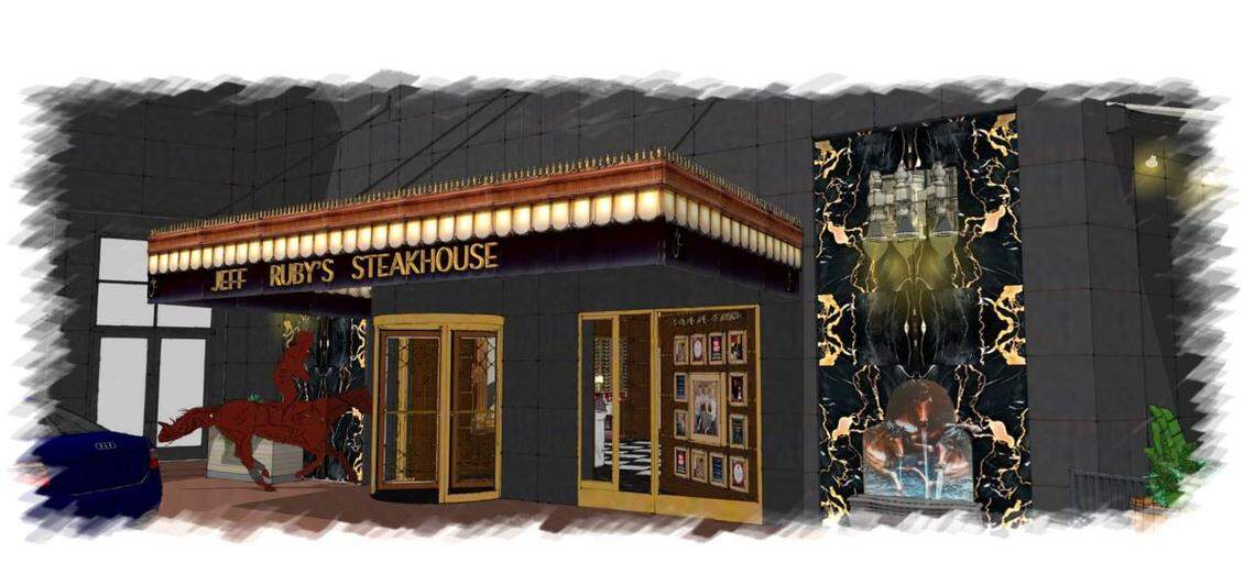 Jeff Ruby’s Steakhouse will open in April in the new City Center. Owner Ruby promises it will be “magical,” an over-the-top experience.