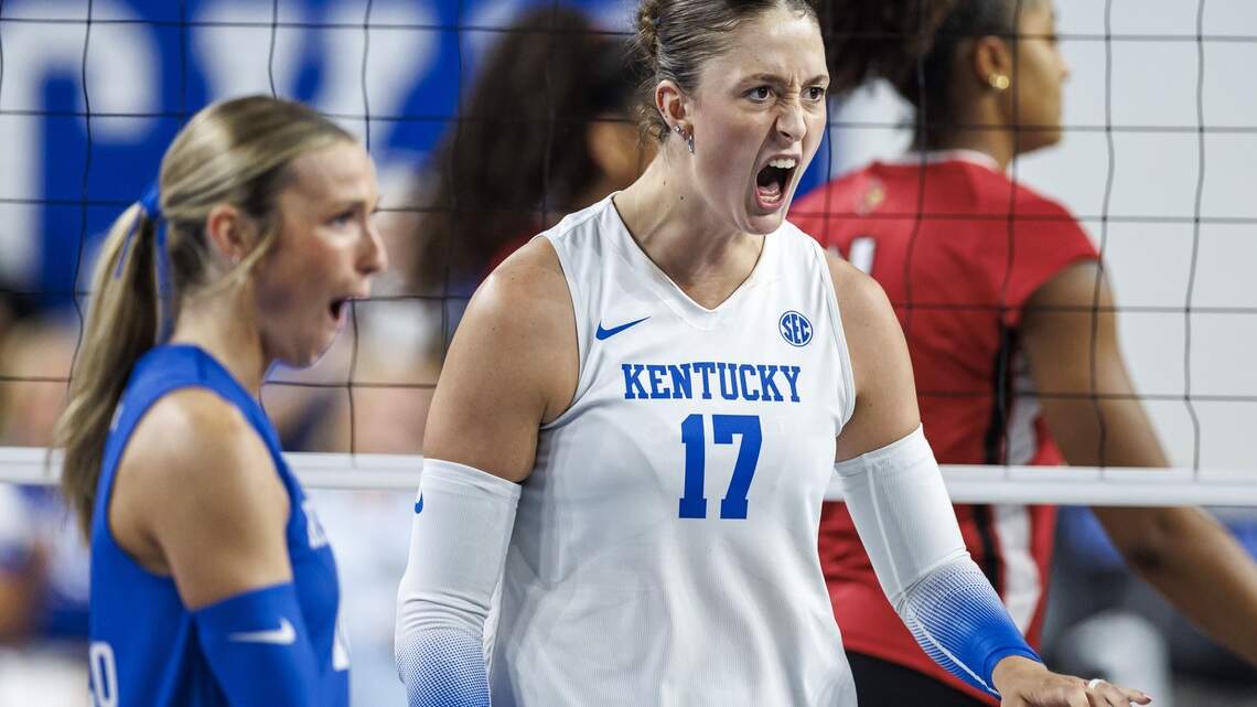 No. 4 UK volleyball ‘still scratching the surface’ despite win over No. 3 Louisville