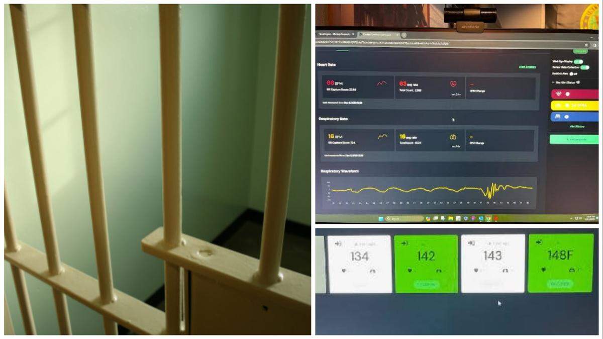 Kentucky detention centers are among the first in the U.S. to get technology that monitors inmates’ vital signs, helping prevent overdoses.