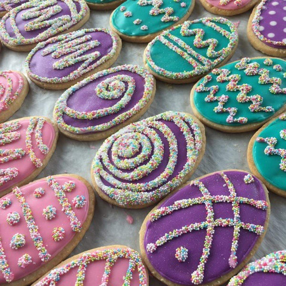 Martine’s has decorated sugar cookies available, or you can get a kit of pre-cooked cookies with icing and sprinkles and do your own at home.