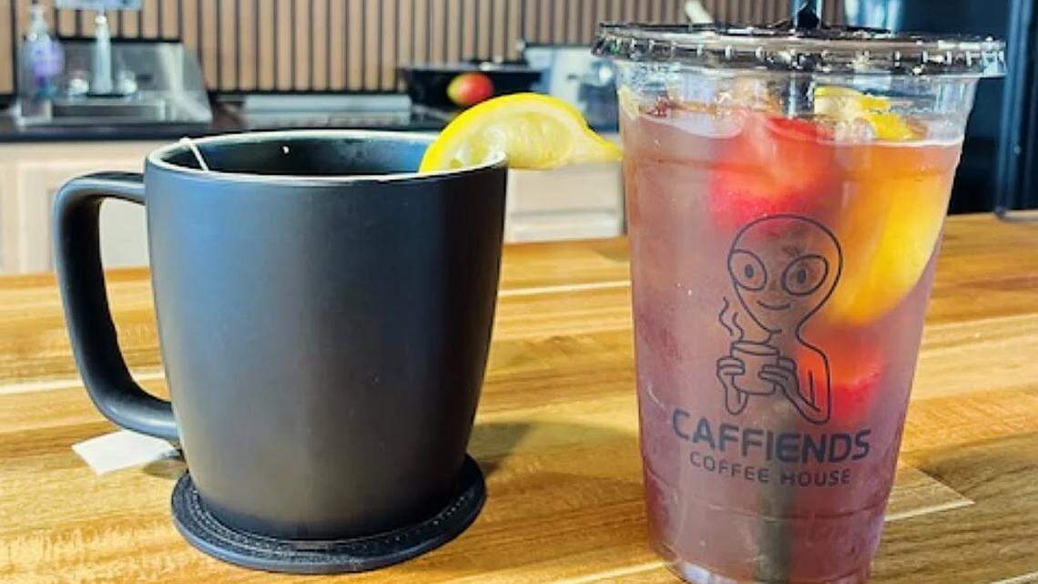 New Lexington coffee shop opens with alien and space themed lounge
