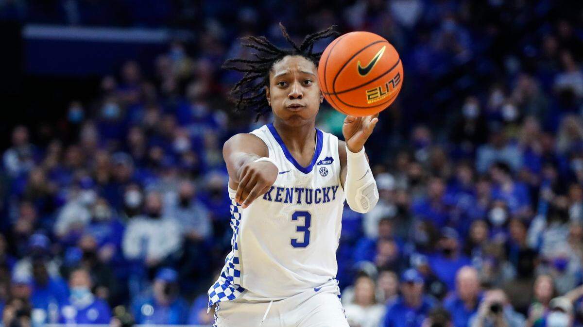 Freshman TyTy Washington is Kentucky’s second-leading scorer at 14.0 points per game. He’s also second in assists with 3.9 per contest.