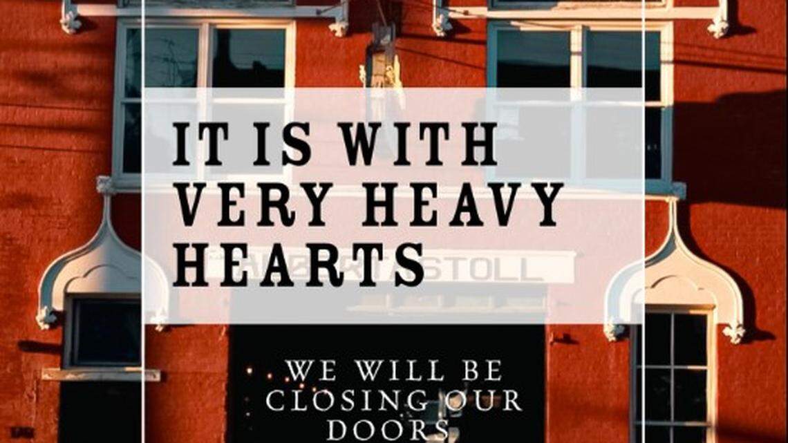 The Silver Dollar, a popular Louisville bourbon bar and restaurant, announced it is closing, with one final day of service on Saturday, Nov. 15, with a yard sale.