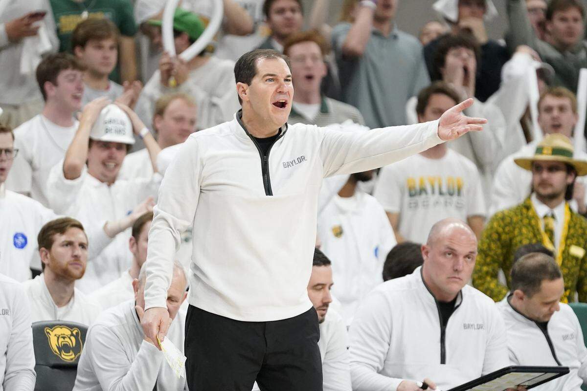 Scott Drew led Baylor to the 2021 NCAA title and has been the head coach of the Bears for the past 21 seasons.
