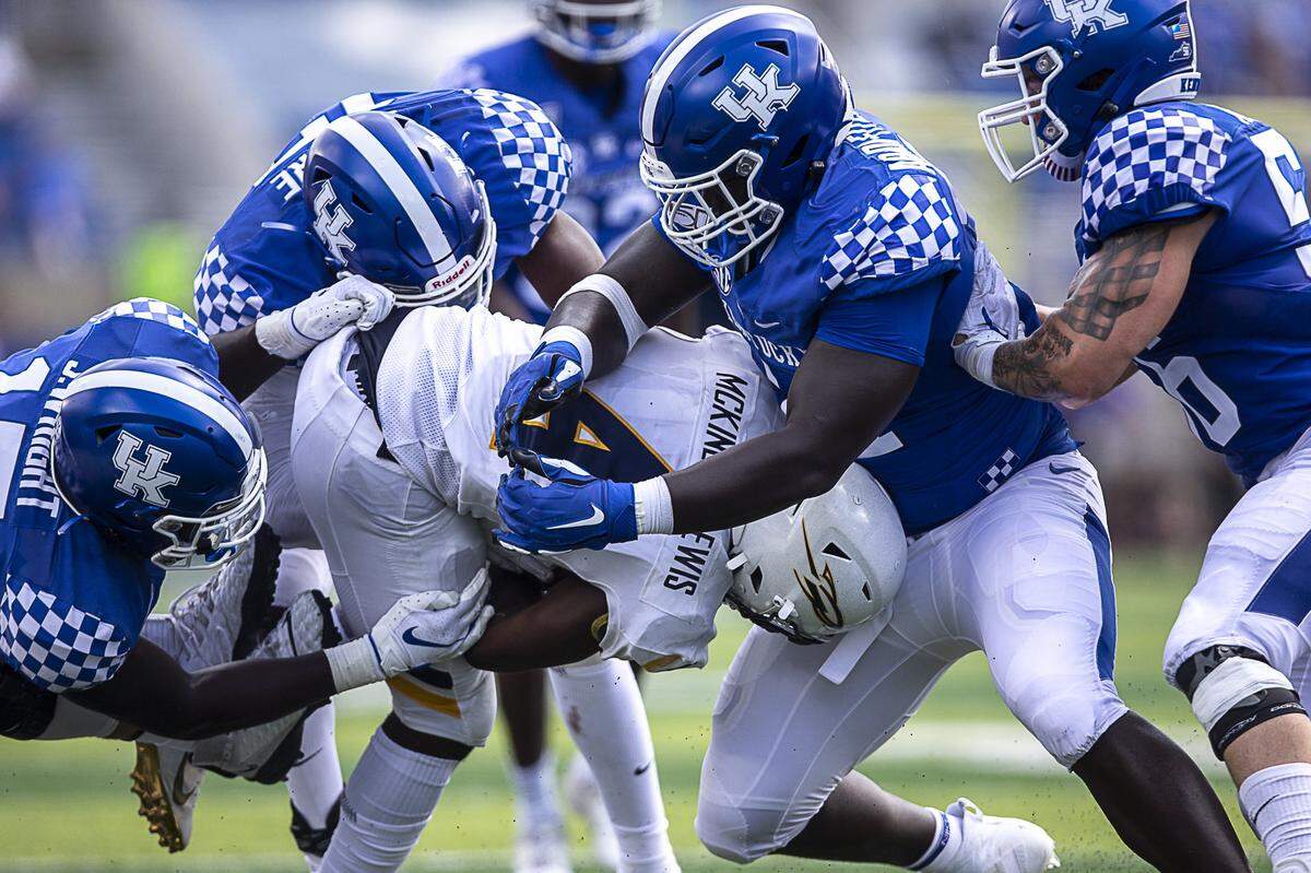 Recent history says the success of Kentucky’s run defense will be a key factor in determining whether No. 23 UK can score a road upset at No. 8 Auburn.