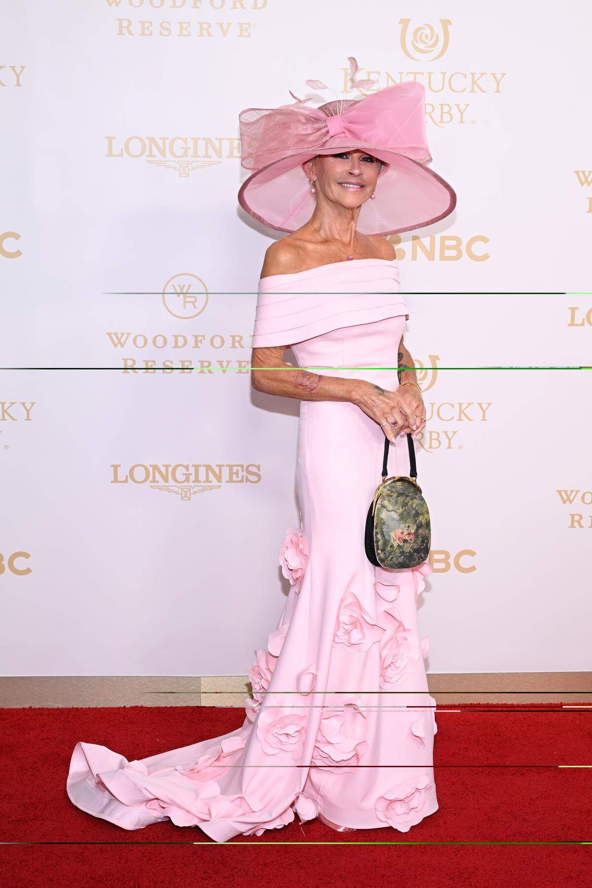 LOUISVILLE, KENTUCKY - MAY 02: Lorrie Morgan attends the Kentucky Derby 152 at Churchill Downs on May 02, 2026 in Louisville, Kentucky. (Photo by Daniel Boczarski/Getty Images for Churchill Downs)