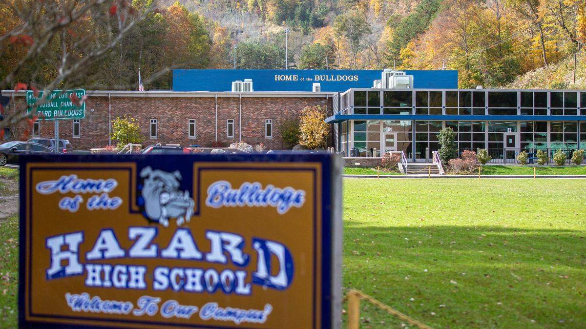 Hazard High School at 157 Bulldog Lane in Hazard, Ky. Friday, Nov. 5, 2021