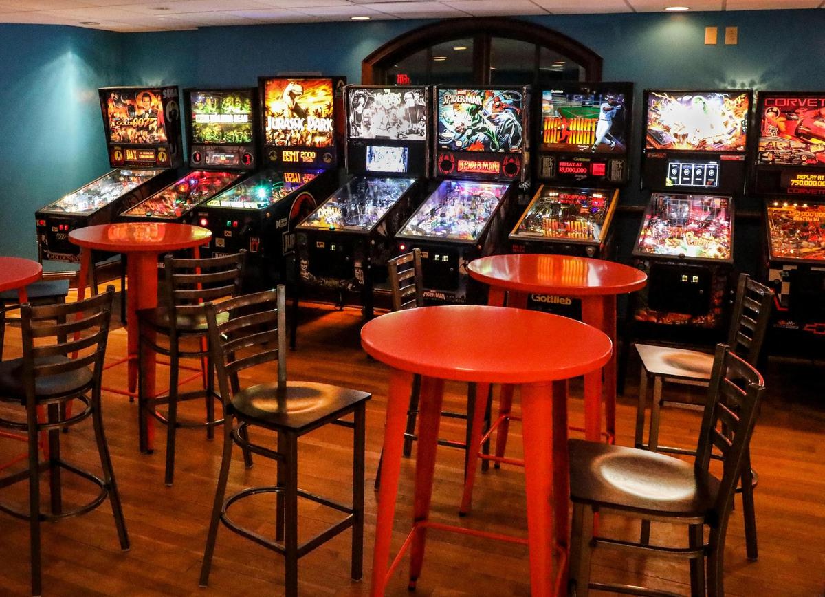 Tilty Bob’s vintage arcade bar and restaurant had more than 70 retro video games and pinball machines. There are three floors to the restaurant and each had a bar to go with the retro games.