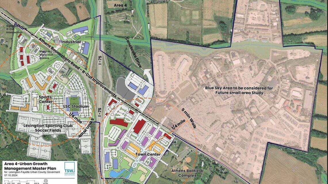 Lexington plan guides new Urban Service Boundary development. Hearing set for data centers