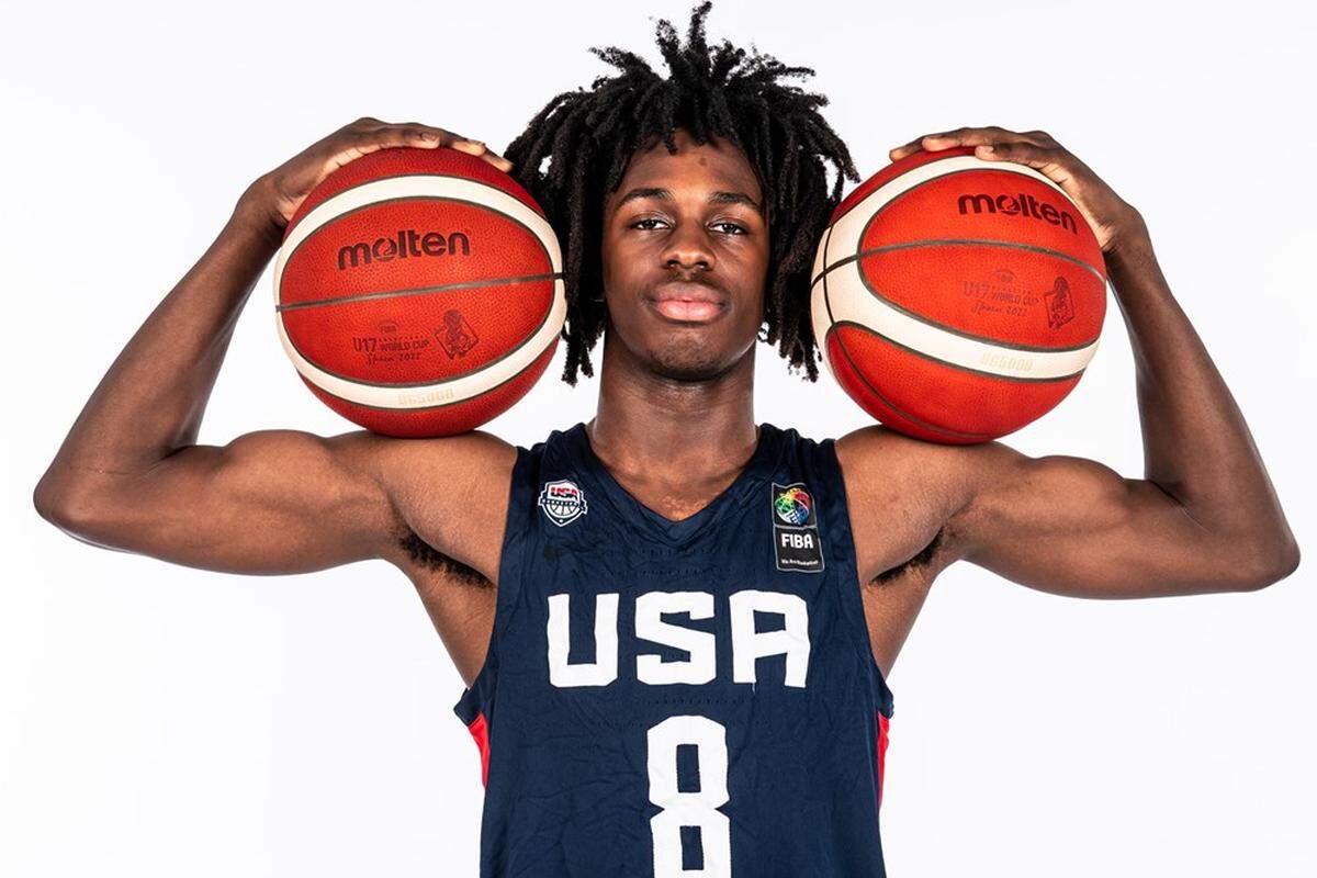 Ian Jackson was a key player for the USA Basketball U17 squad at the 2022 FIBA World Cup.