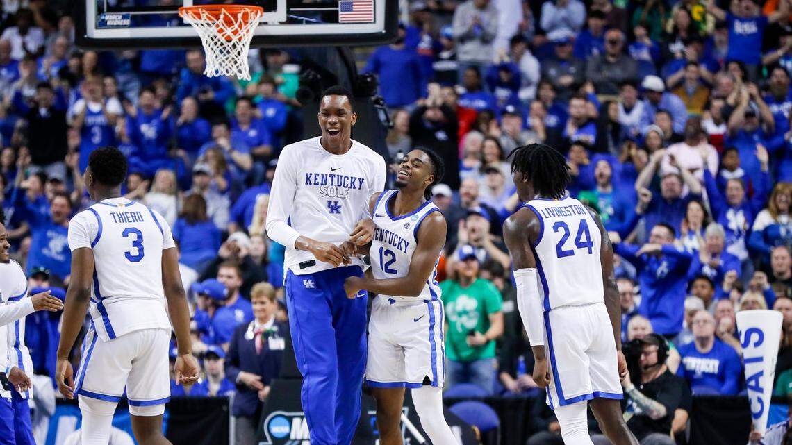 The streak is over. Kentucky beats Providence for first NCAA Tournament win in four years.