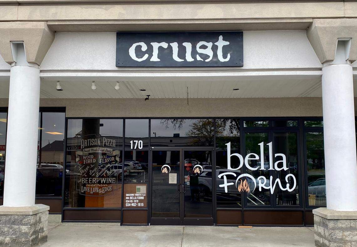 Bella Forno, formerly known as Crust, closed in mid-March, never to reopen.