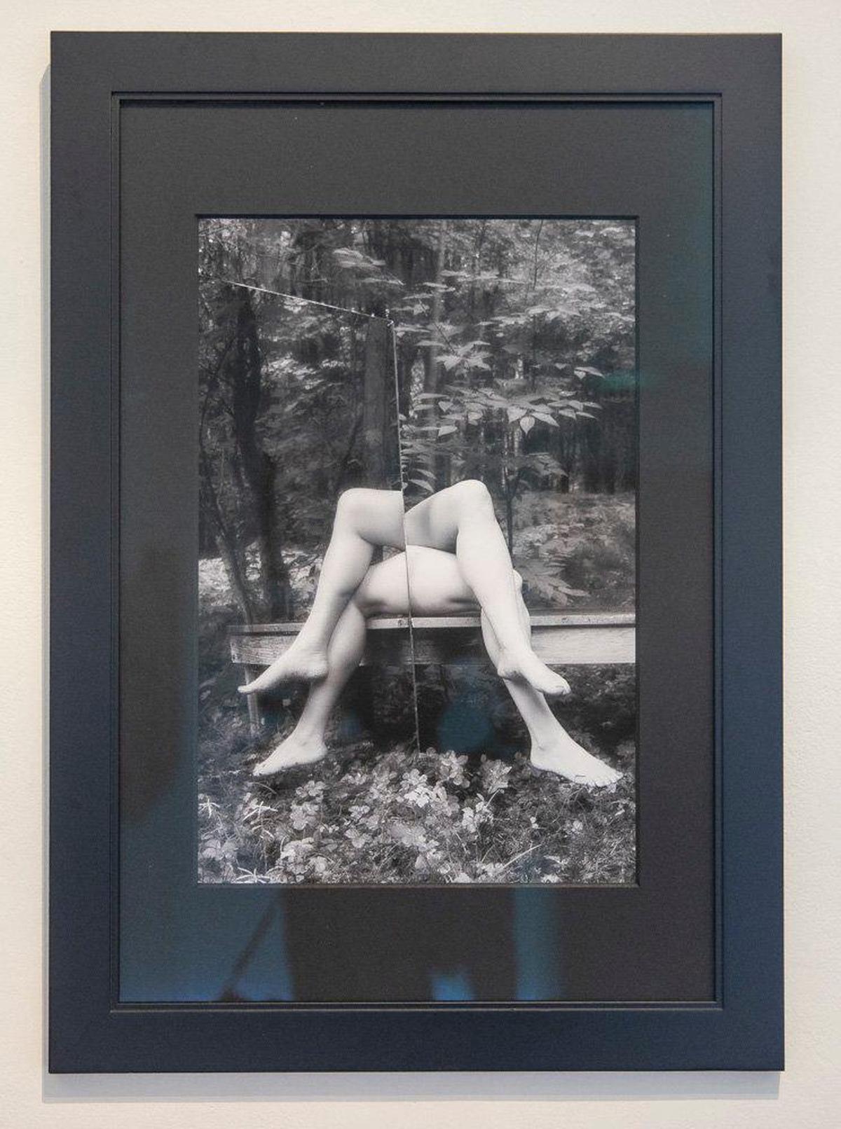 Christina ConroyÕs ÒSundayÓ on display for the Lexington Art League’s “Nude Biennial” at The Loudoun House at 209 Castlewood Dr. in Lexington, Ky., on Wednesday, Nov. 17, 2021. The show opens Friday.
