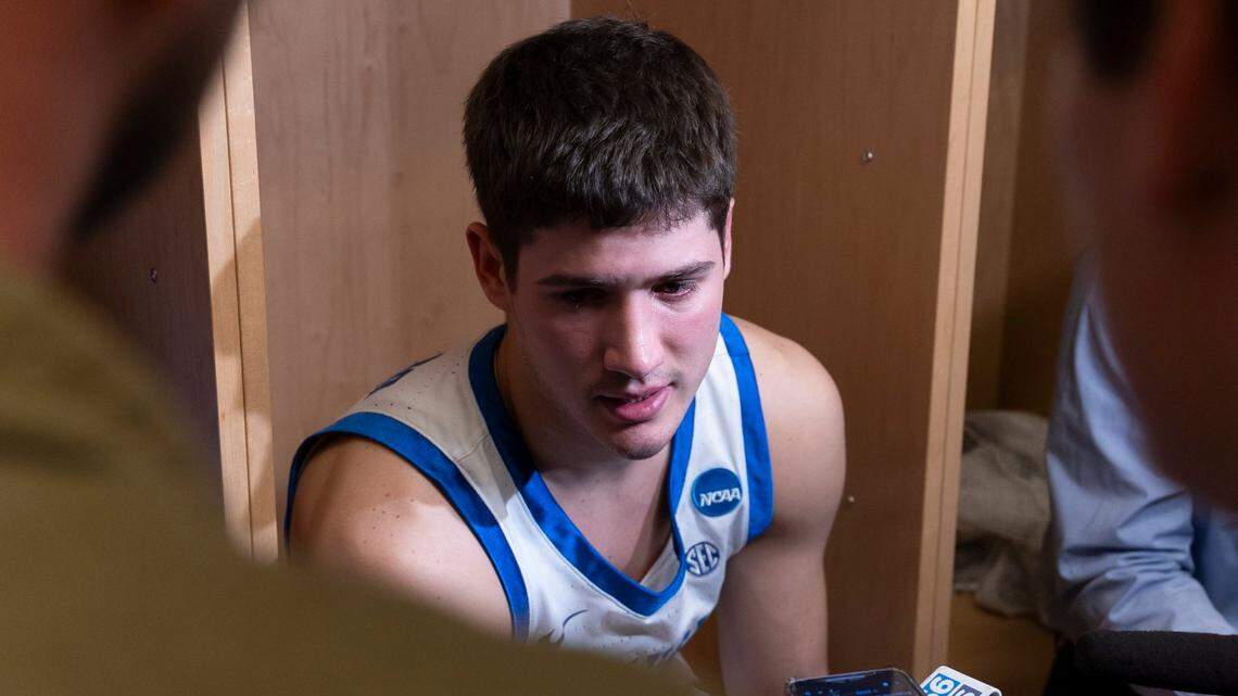 Amid tears, Kentucky laments an early end to a special season. ‘It just went by so fast.’