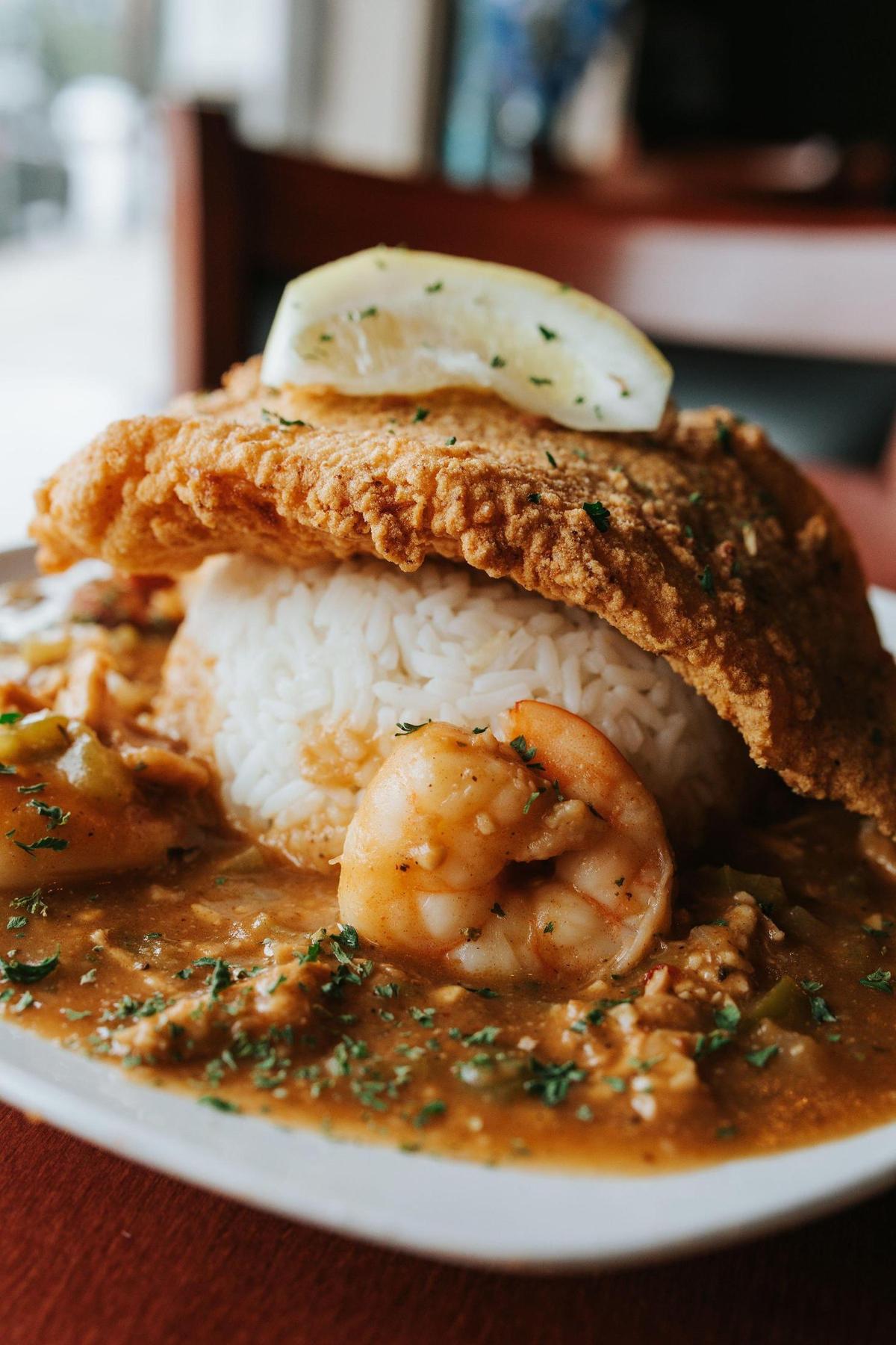 For Black Restaurant Week, Sassy Bleu Fine Southern Dining will serve gumbo with catfish.