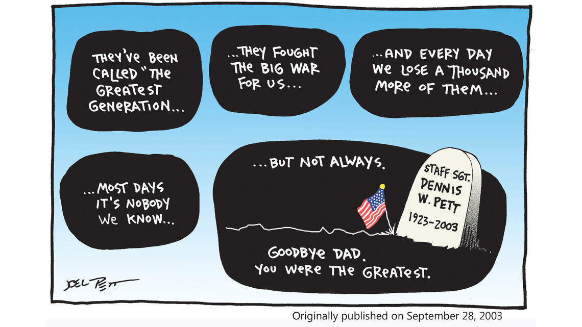 Joel Pett: Happy Veterans Day