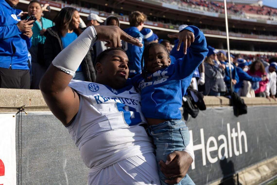 The Governor’s Cup rivalry is expected to be the last college game for Kentucky junior defensive lineman Deone Walker before he enters the transfer portal.