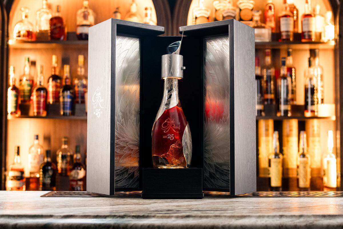 Buffalo Trace Distillery is releasing Eagle Rare 25, a 25-year-old bourbon aged in one of its two experimental warehouses.