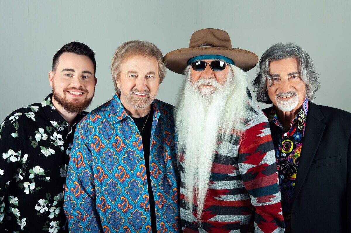 The Oak Ridge Boys, with from left Ben James, Duane Allen, William Lee Golden and Richard Sterban, will again play the Kentucky State Fair. This will be their 50th Fair performance.