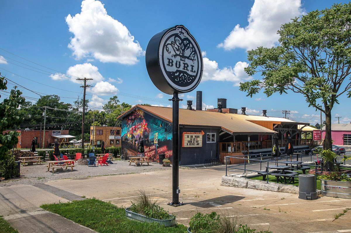 “We’re in a unique situation with an acre of land to work with,” said Will Harvey, co-owner and talent buyer for The Burl.