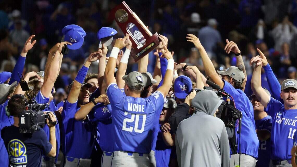 Something we’re not sure we would ever see: Kentucky baseball is going to Omaha