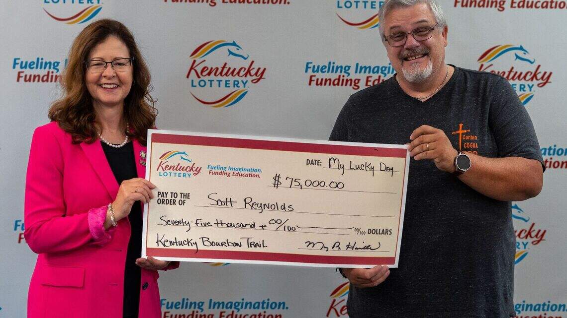 Lottery launched a new bourbon-themed game. Kentucky pastor just won the jackpot
