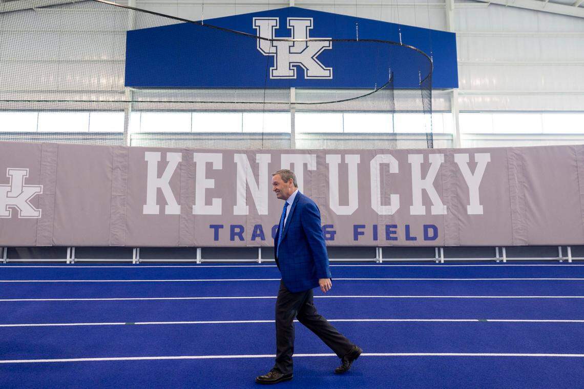 University of Kentucky athletics director Mitch Barnhart said Tuesday that UK’s newly extended multimedia rights deal with JMI sports gives the program “stability.”