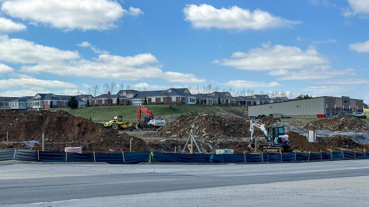 As part of partnership with Epic Eeats Restaurant Group, Mefford Contracting is building a new location for The Works Brick Oven Pizza restaurant at the intersection of East Brannon Road and Lauderdale Drive in Nicholasville.