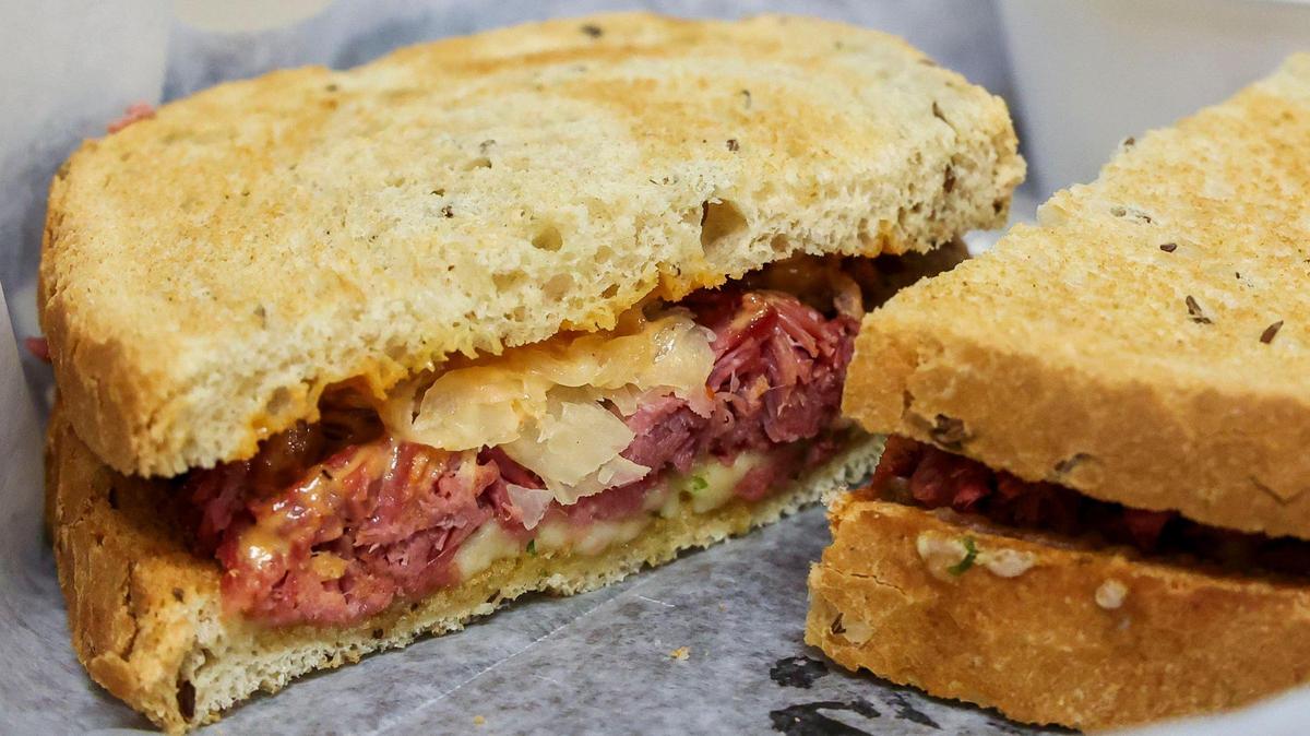 The Ruben is one of three Thursday special sandwiches at Dad’s Favorites Deli. The sandwich ($9.95) is made with corned beef that is slow-roasted for for 16 hours.
