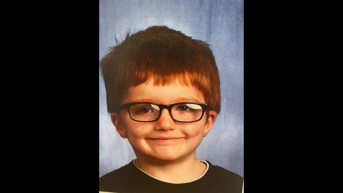 James Hutchinson, 6, was dumped in the Ohio River by his mother, who has been charged with murder, police say.