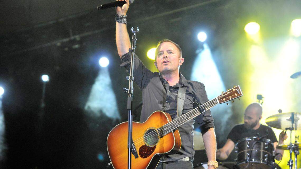 Chris Tomlin performed the final headlining concert at the last Ichthus.