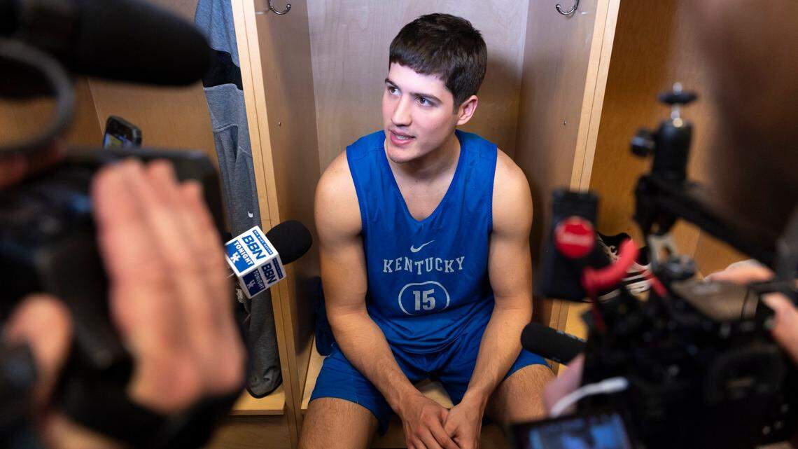 Reed Sheppard is about to play his first NCAA Tournament game. How’s he feeling about it?