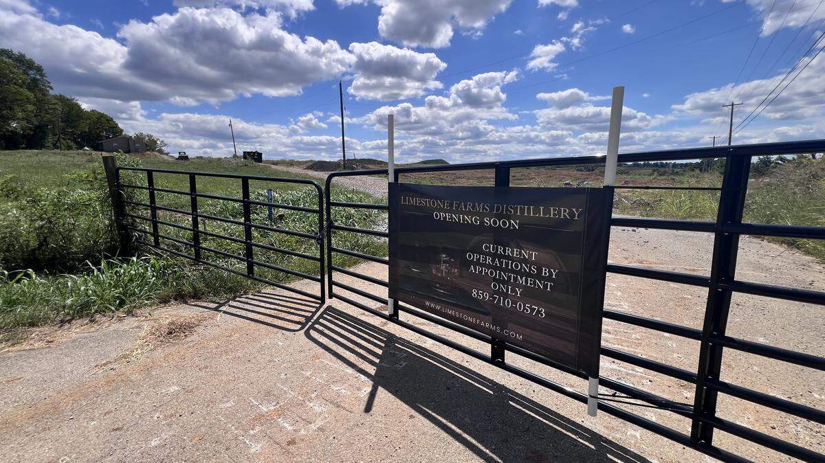 Limestone Farms Distillery was supposed to open a facility in Georgetown but now is facing more than $2 million in liens and a lawsuit over unpaid bills.