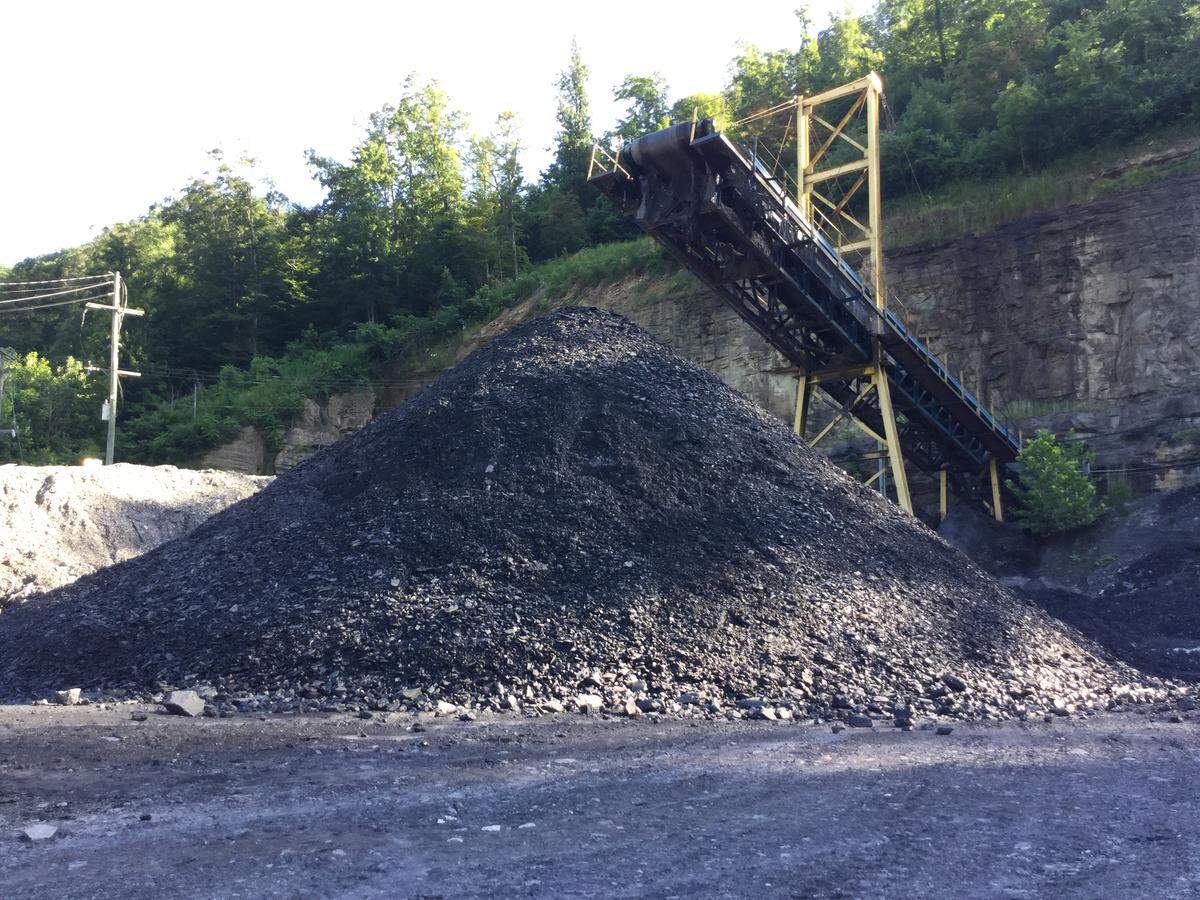 A Blackjewel LLC mine in Harlan County sat idle on July 5, 2019, in the wake of the company’s bankruptcy.