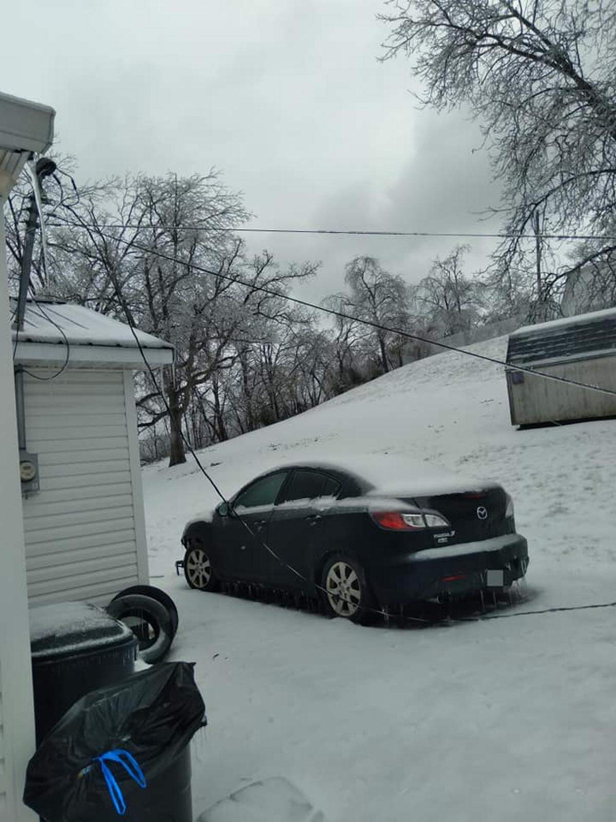 Stephanie Stidman’s driveway