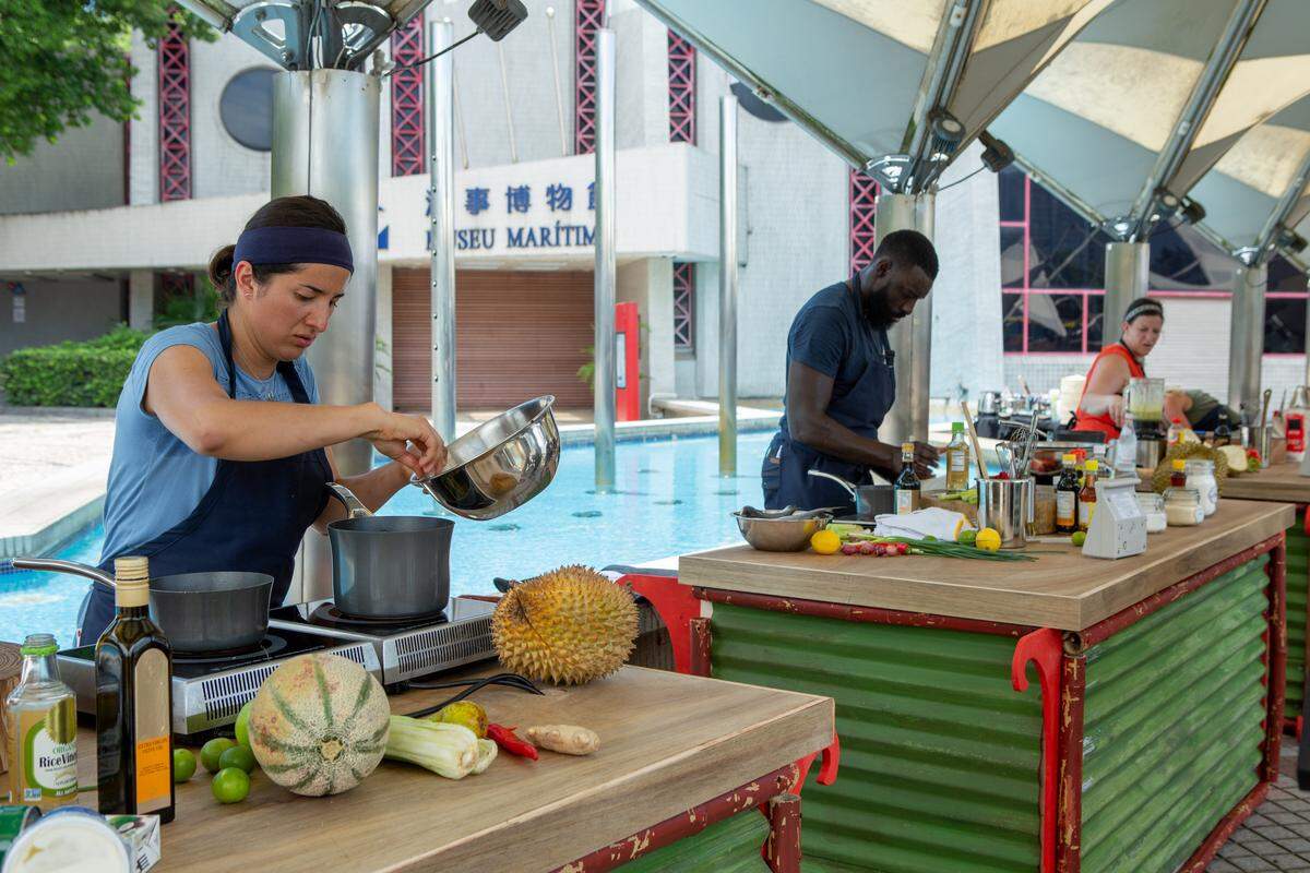 Chef Michelle Minori managed to make something the judges actually liked with her durian.
