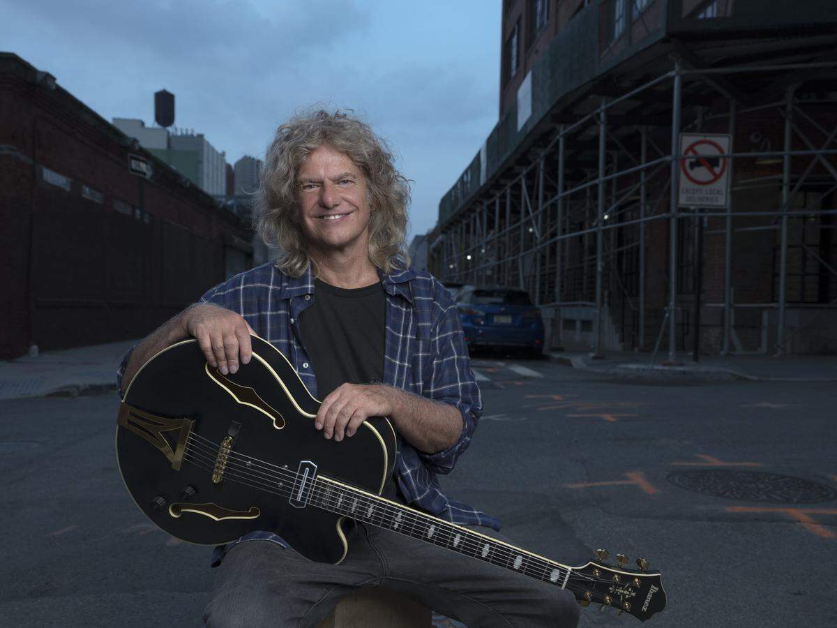 Guitarist Pat Metheny says he still enjoys touring and plays better than ever at 71.