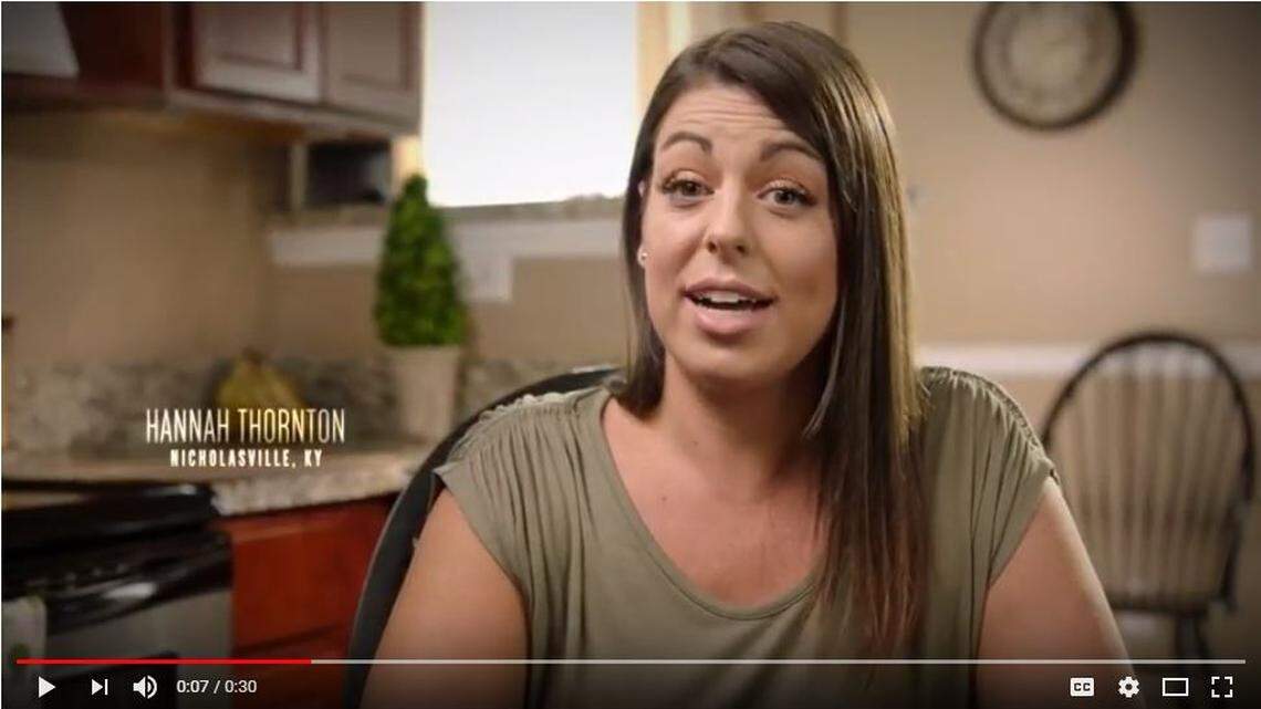 Hannah Thornton, a former field staffer for U.S. Sen. Mitch McConnell, was recently featured in an ad attacking Democratic congressional candidate Amy McGrath.