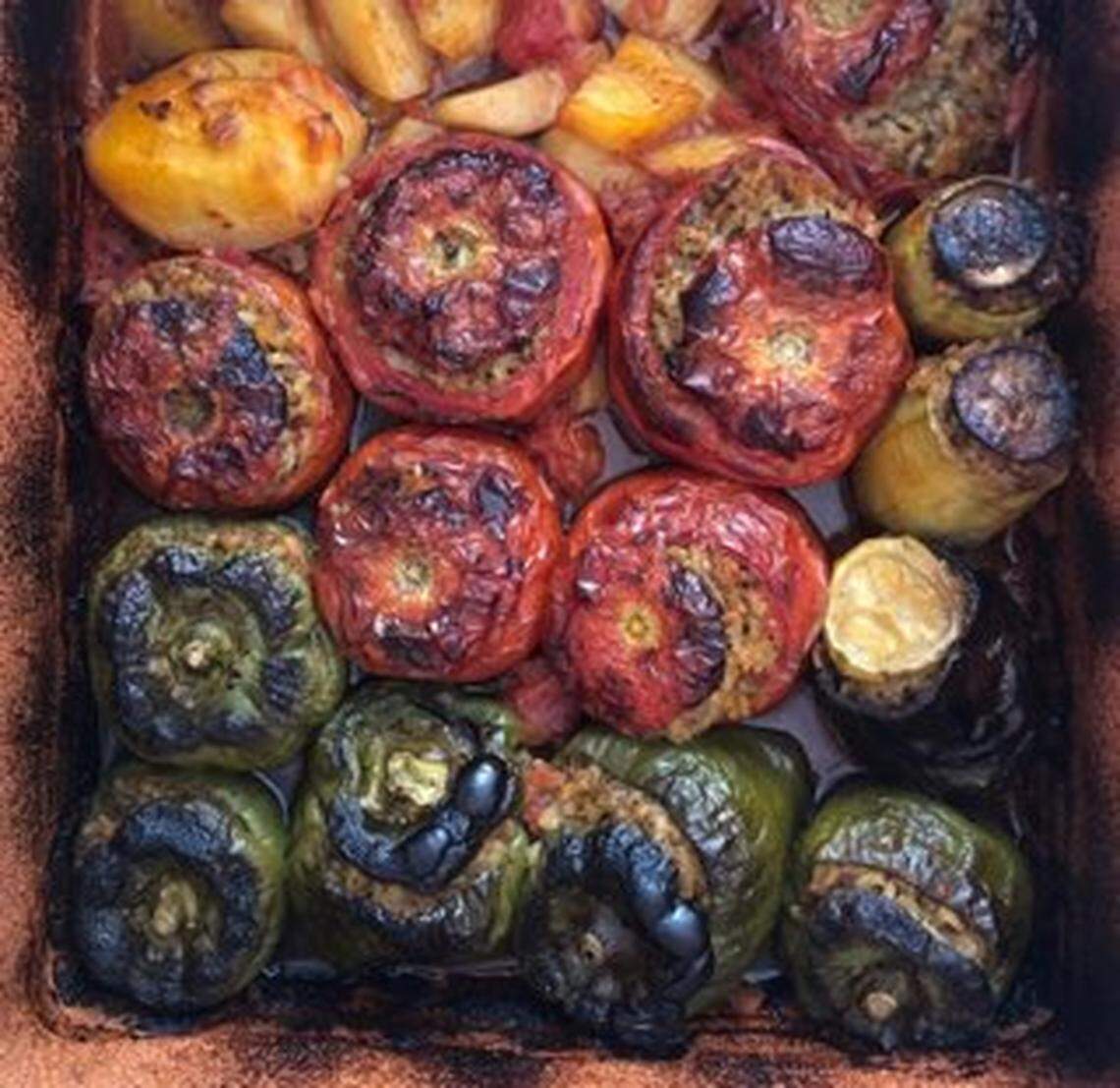 Athenian Grill will open a new sit-down restaurant near Fayette Mall instead of opening an upscale Greek place called Santorini. The new Athenian Grill will include a larger menu with items such as gemista, or stuffed peppers and tomatoes.