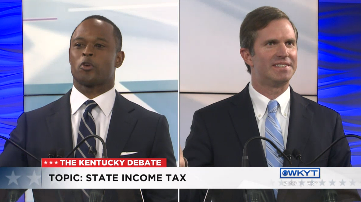 We’re done with Kentucky governor debates. How did the candidates finish?