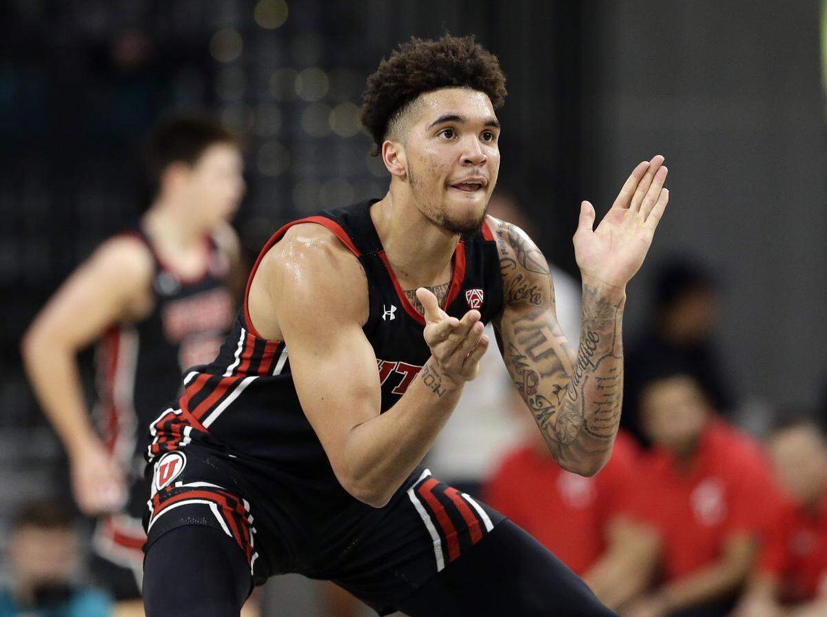 Sophomore wing Timmy Allen leads the Utes in scoring (20.6 points) and rebounding (7.4).