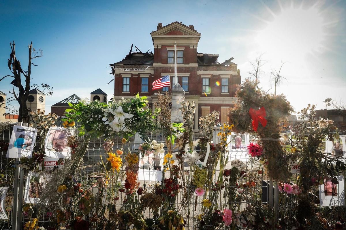 The Graves Co. Courthouse, Jan. 5, 2022.