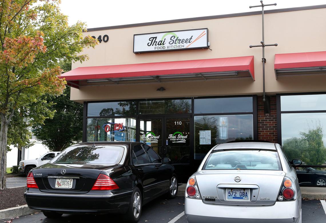 Thai Street Food Kitchen at 3340 Clays Mill Road was placed on probation after the health department found a phone, keys, medicine and other personal items on food prep surfaces; no hair restraints; no sanitizer in the dishwasher and other violations.