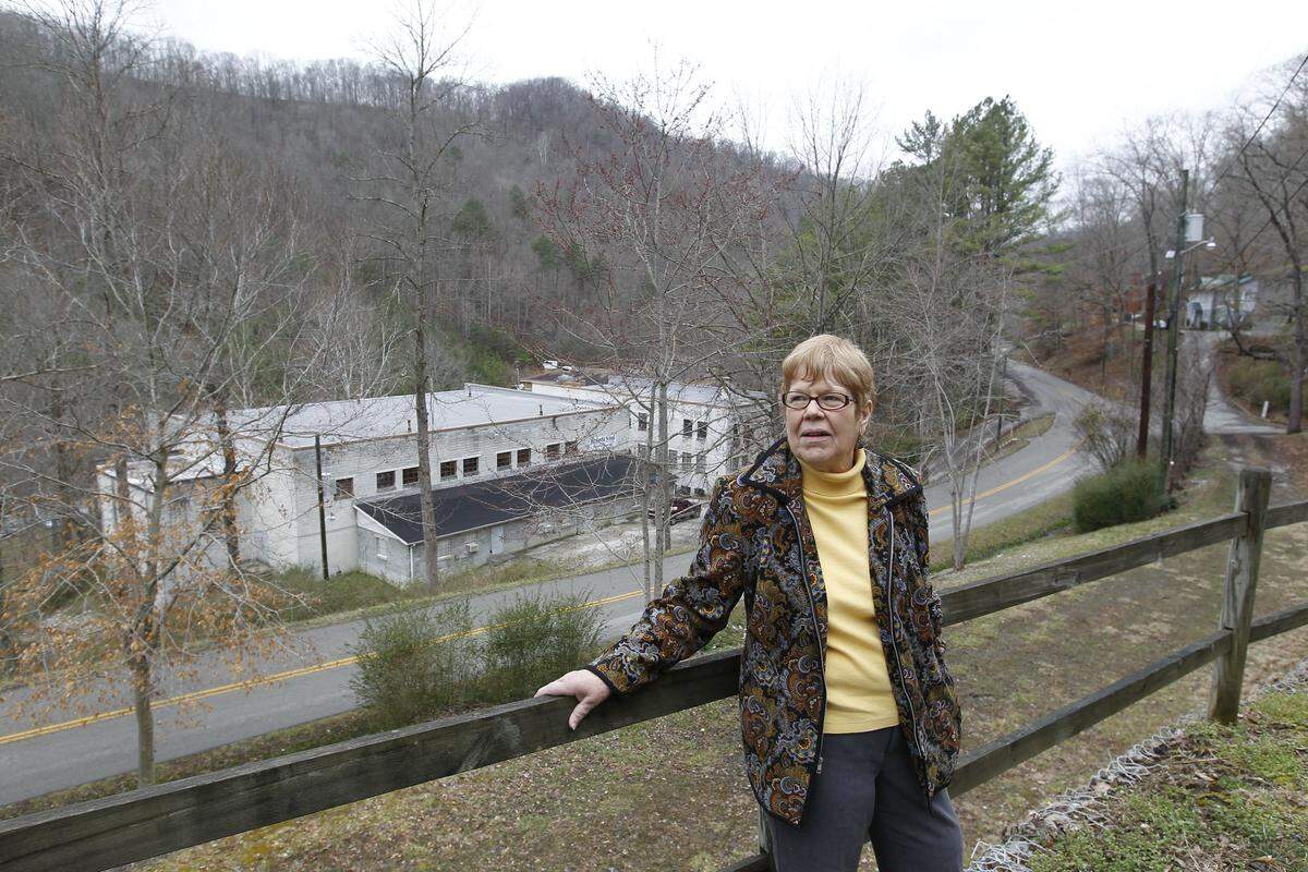 Alice Whitaker, executive director of the Lotts Creek Community School in Cordia., Ky., Tuesday, March 12, 2013. Photo by Charles Bertram | Staff