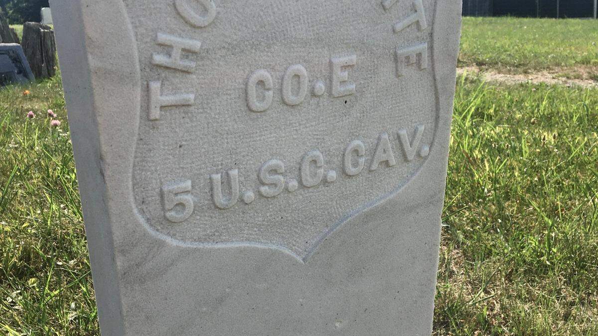 Thomas White was a black Union soldier from Anderson County.