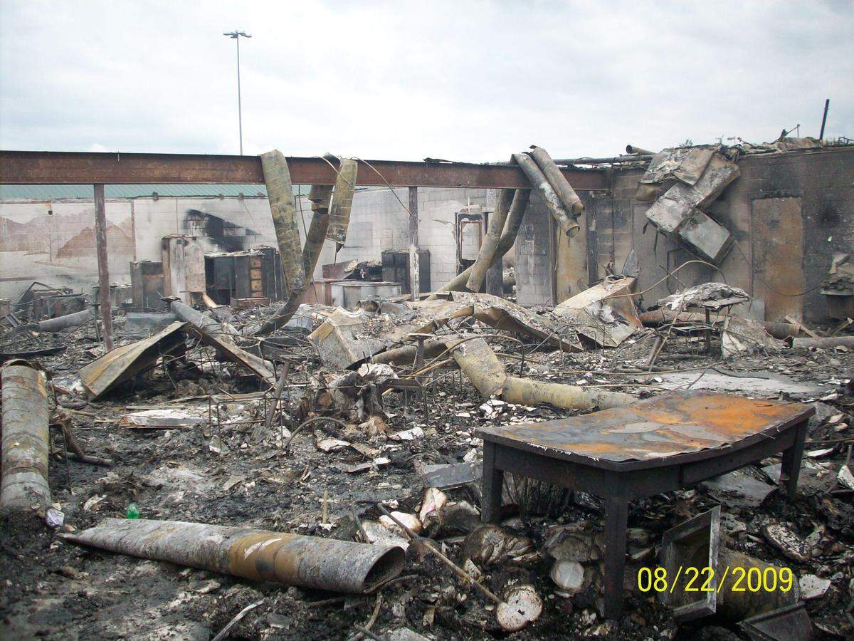 Northpoint Training Center inmates started a fire after a lockdown was imposed in 2009. All but one dormitory was uninhabitable.