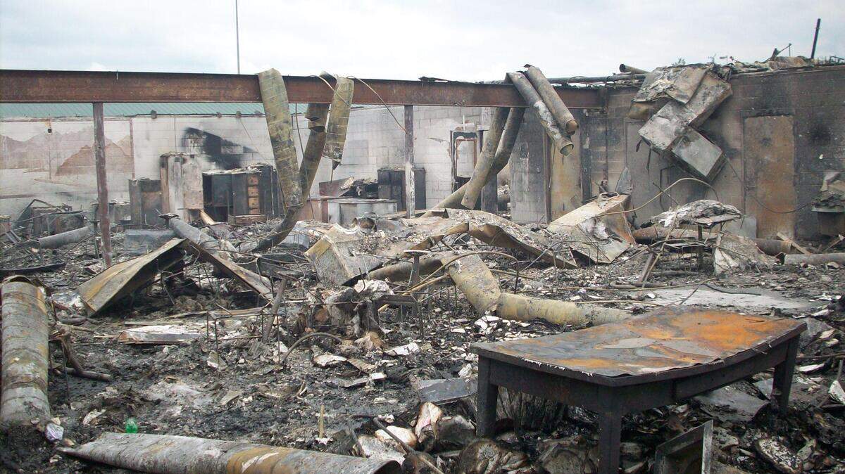Northpoint Training Center inmates started a fire after a lockdown was imposed in 2009. All but one dormitory was uninhabitable.